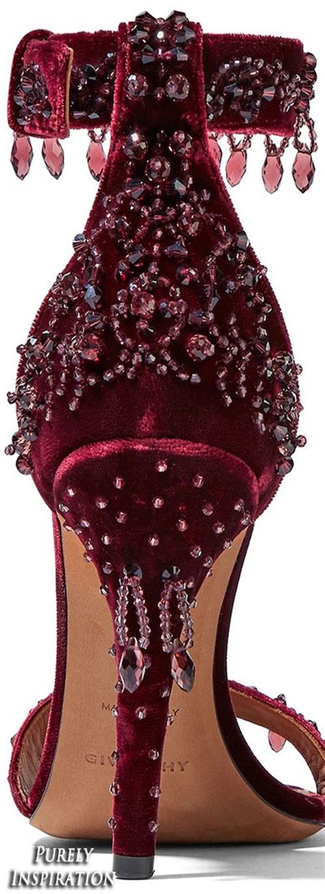 givenchy bordeaux suede heels|givenchy sandals sale.